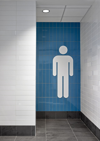 Lakeshore's Essex Centre Washroom Graphics