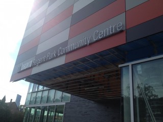 Toronto Regent Park Community Centre - Pin Letters